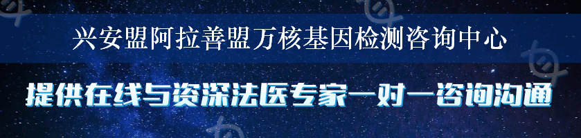 兴安盟阿拉善盟万核基因检测咨询中心